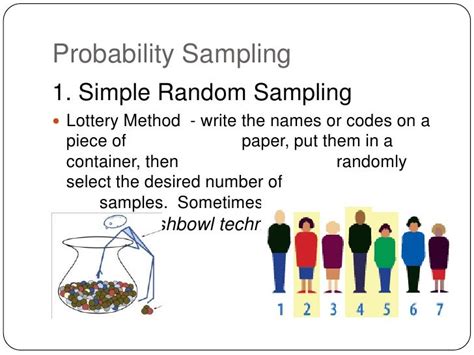lottery method of sampling pdf